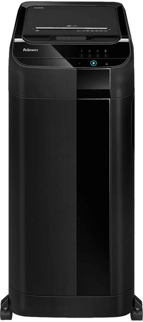 Destructeur Fellowes AutoMax™ 550C — Sécurité P-4 · 83 L · chargeur auto 550 feuilles