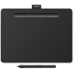 Tablette Graphique Wacom Intuos Moyenne Noir (non Bluetooth) (CTL-6100K-B)