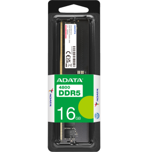 Barrette mémoire ADATA U-DIMM 16GB DDR5-4800 MHz - PC bureau (AD5U480016G-S)