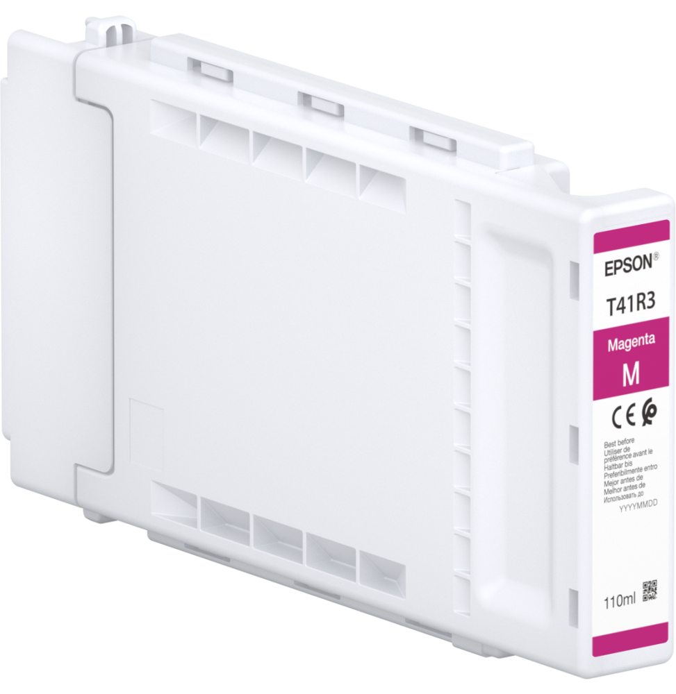 Epson T41R340 Magenta - Cartouche d'encre d'origine UltraChrome XD2 110ml (C13T41R340)