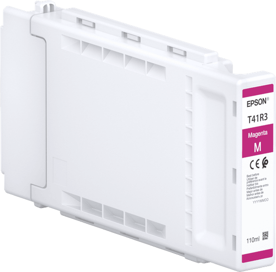 Epson T41R340 Magenta - Cartouche d'encre d'origine UltraChrome XD2 110ml (C13T41R340)