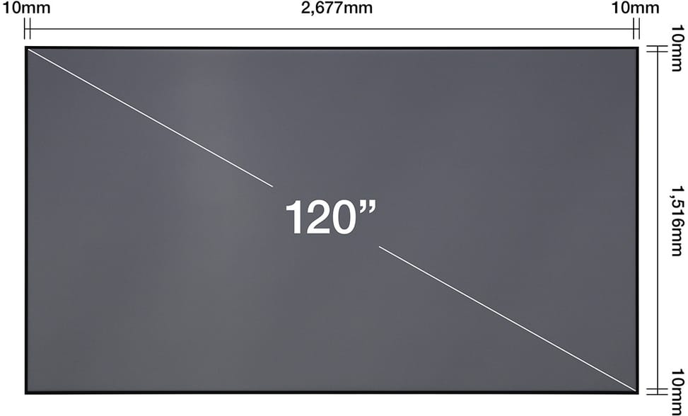 Epson ELPSC36 Laser TV 120" Projection Screen (V12H002AG0) — image 2