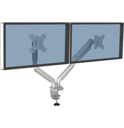 Bras porte-écrans double Fellowes - Platinum (8056501)