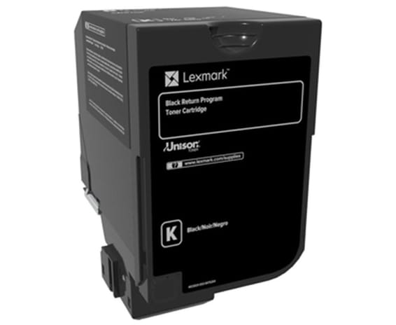 Lexmark CS720, CS/CX725 Noir - Toner Lexmark programme de retour (74C50K0)