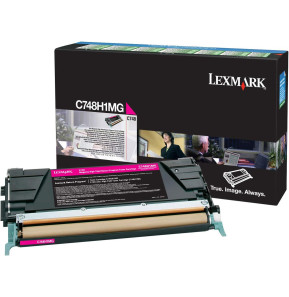 Lexmark C748 Magenta - Toner Lexmark programme de retour (C748H1MG) 