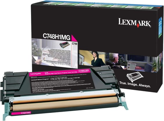 Lexmark C748 Magenta - Toner Lexmark programme de retour (C748H1MG)