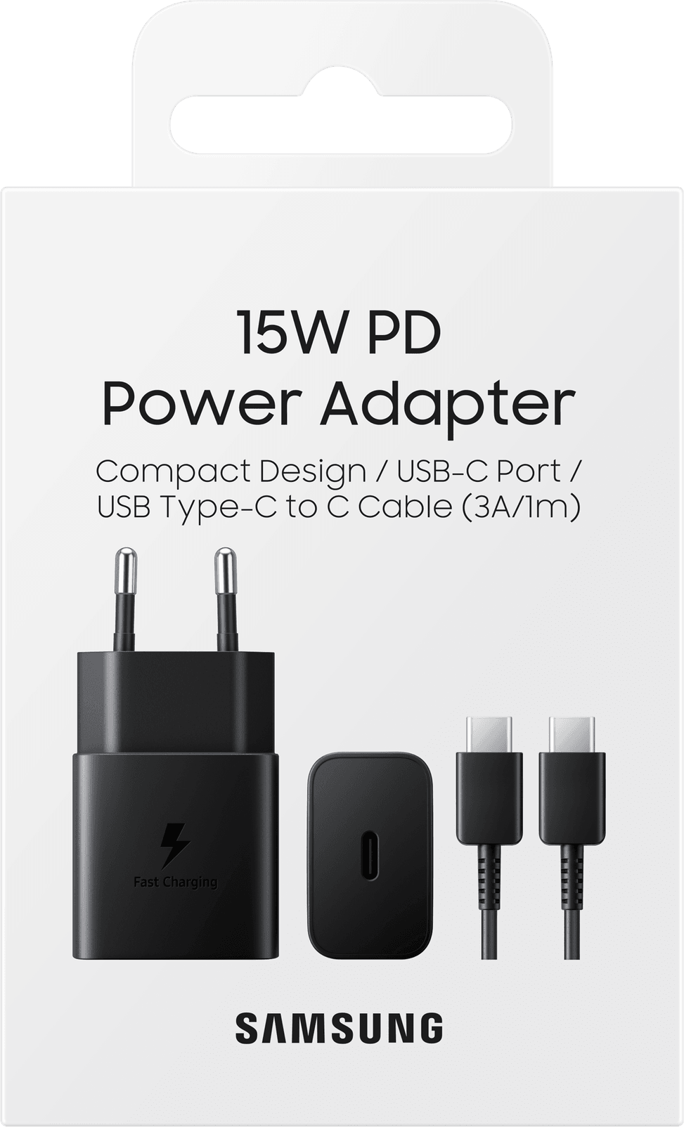 Chargeur Samsung Type-C vers Type-C 15W (EP-T1510XBEGWW) — image 5