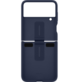 Coque en silicone avec anneau pour Galaxy Z Flip4