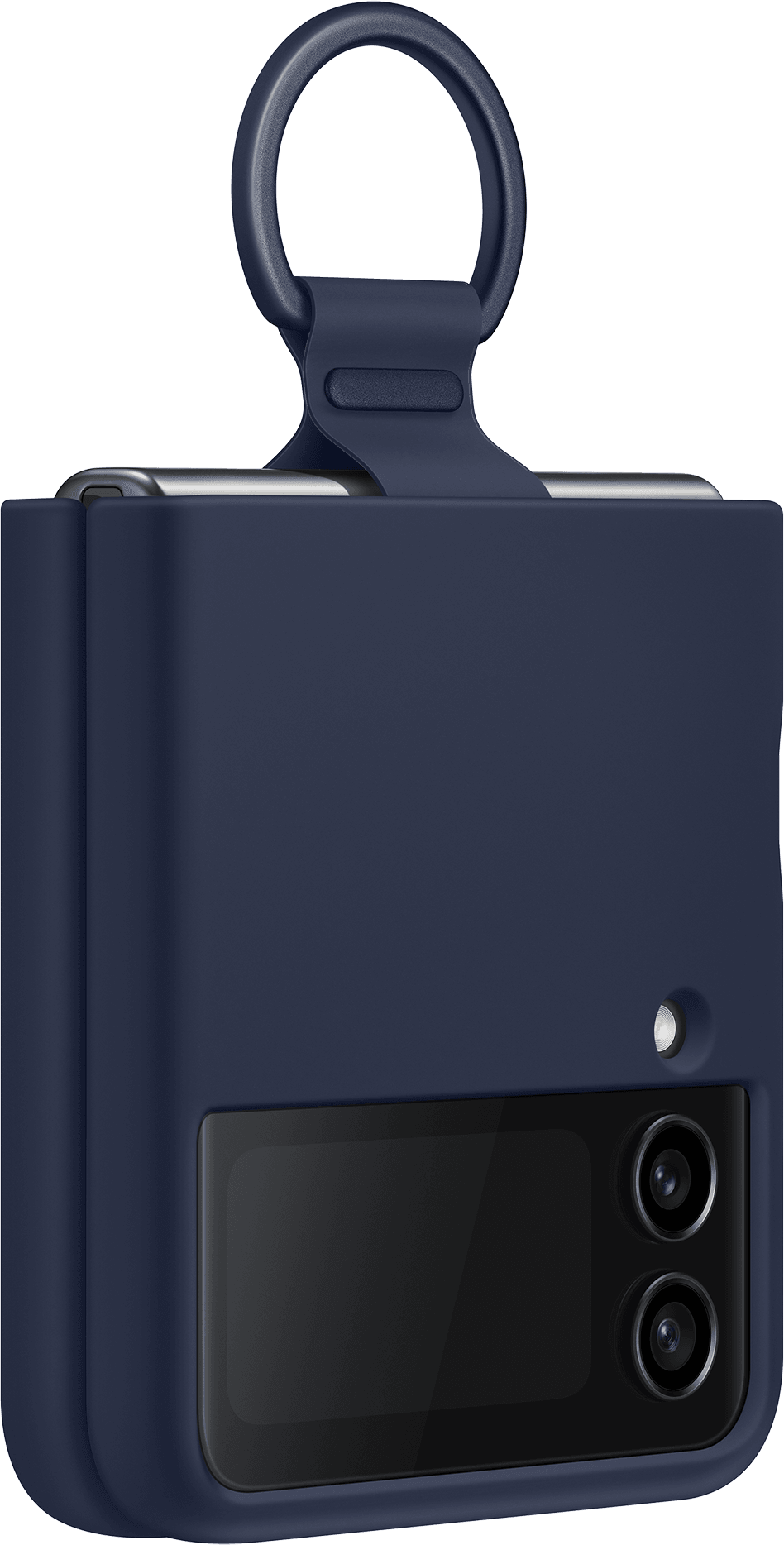 Coque en silicone avec anneau pour Galaxy Z Flip4 — image 2