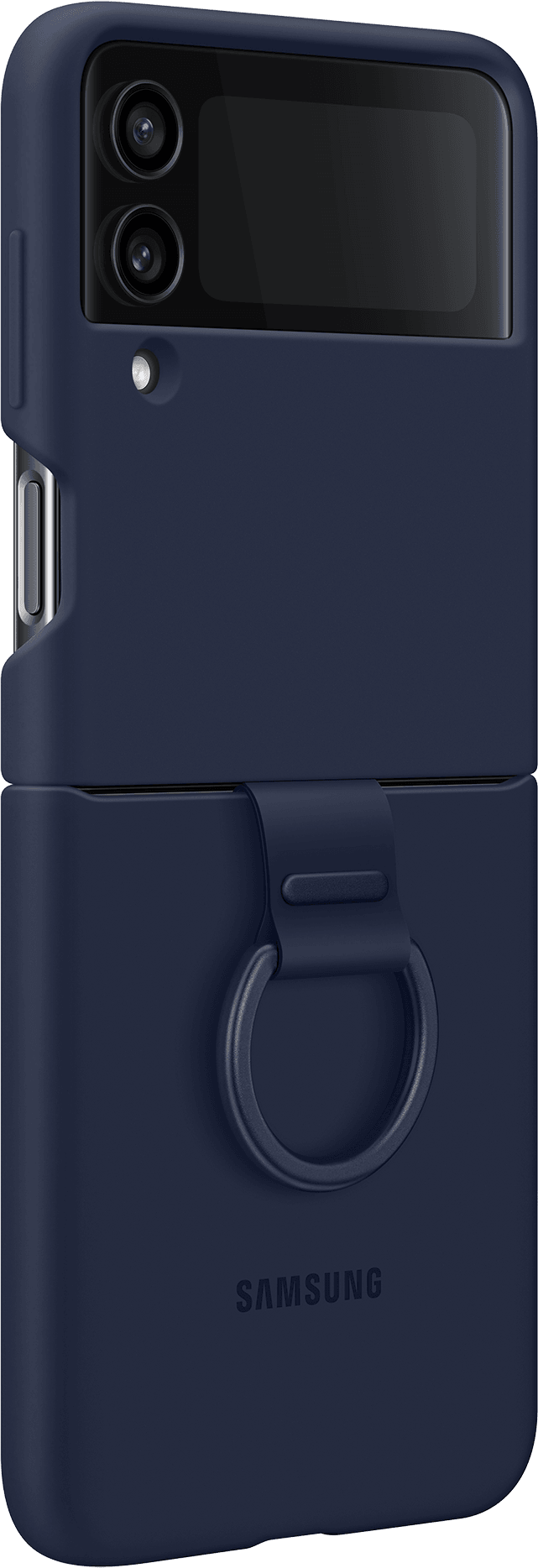 Coque en silicone avec anneau pour Galaxy Z Flip4 — image 4