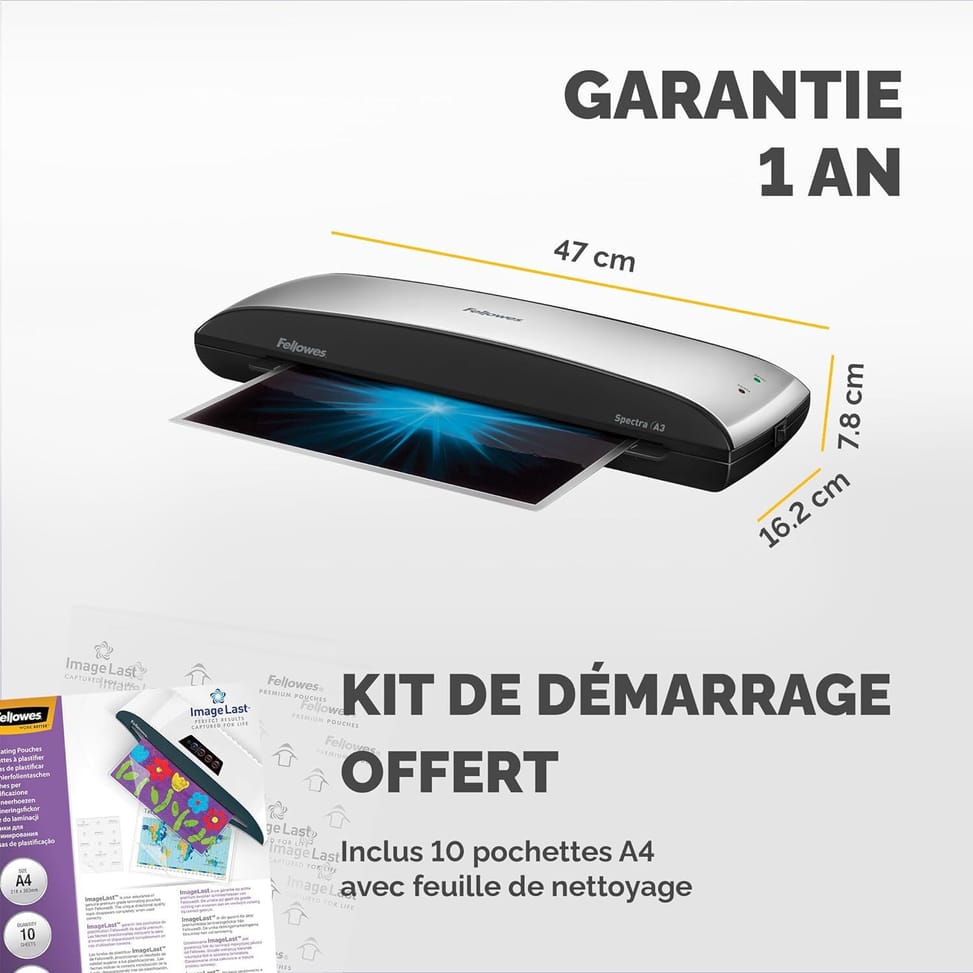 Plastifieuse Fellowes Spectra A3 (5738301) — image 7