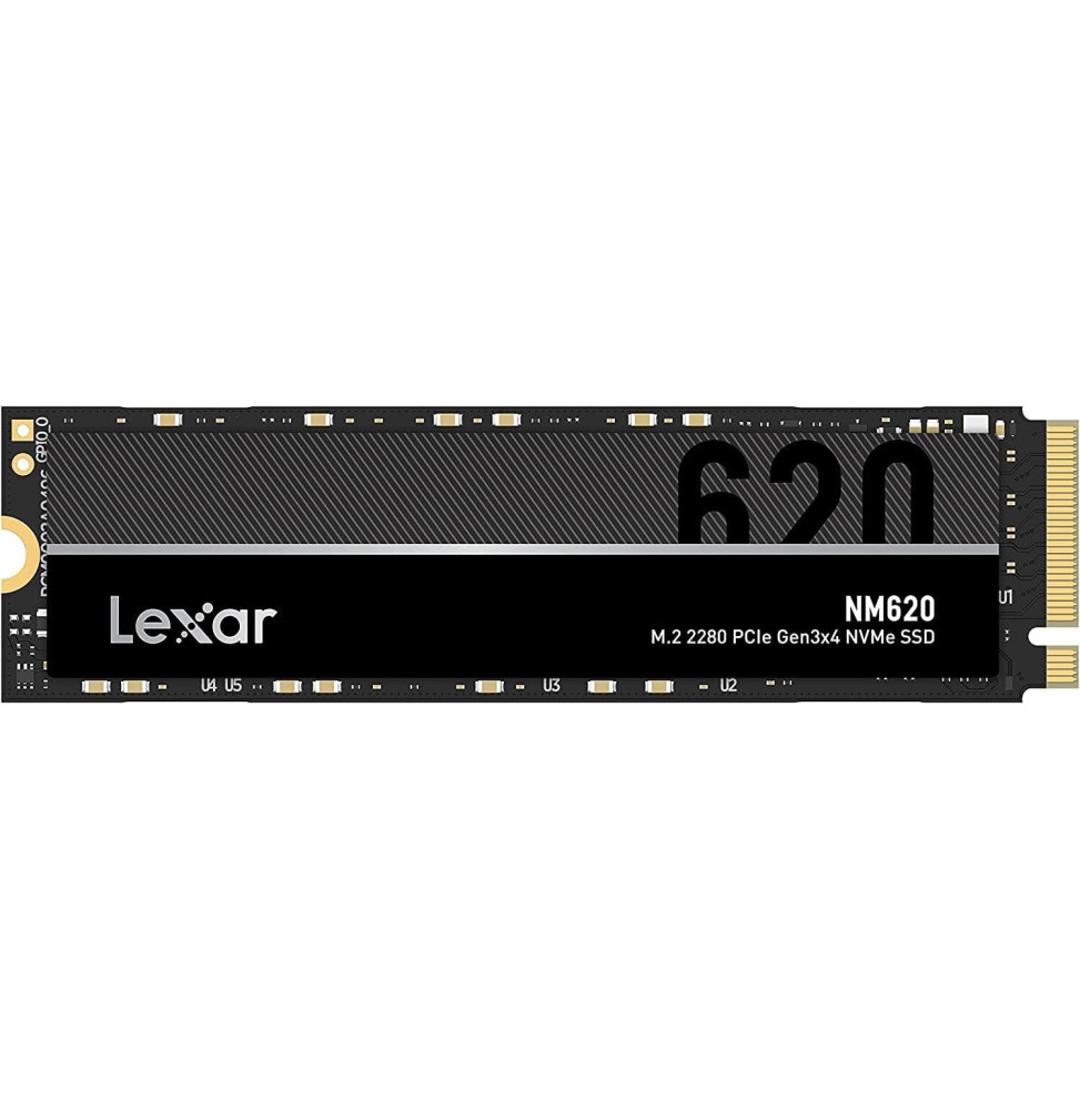 Disque Dur interne SSD Lexar NM620 M.2 2280 NVMe PCIe 1To  (LNM620X001T-RNNNG) prix Maroc