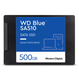 Disque dur interne SSD WD Blue SA510 SATA 2.5" 500 Go (WDS500G3B0A)
