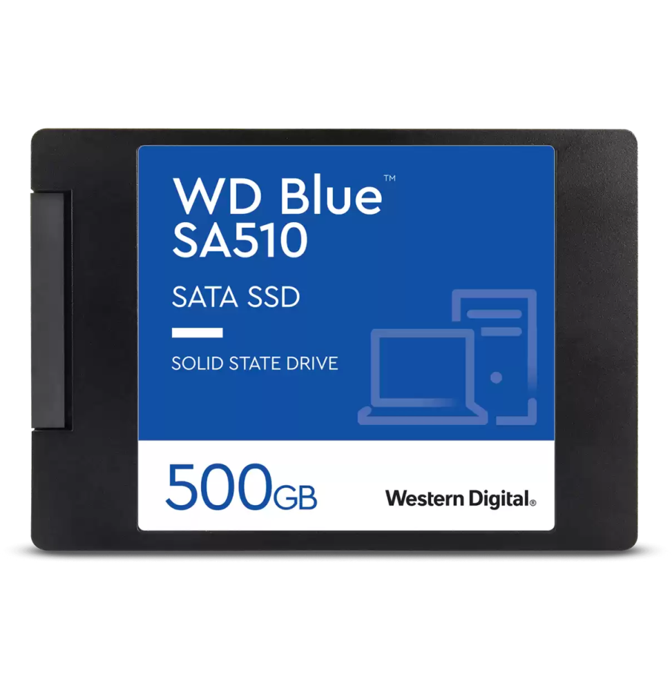 Disque dur interne SSD WD Blue SA510 SATA 2.5 500 Go (WDS500G3B0A) prix  Maroc