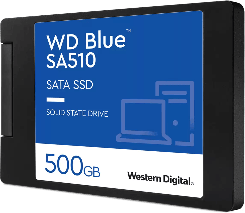 Disque dur interne SSD WD Blue SA510 SATA 2.5" 500 Go (WDS500G3B0A) — image 2