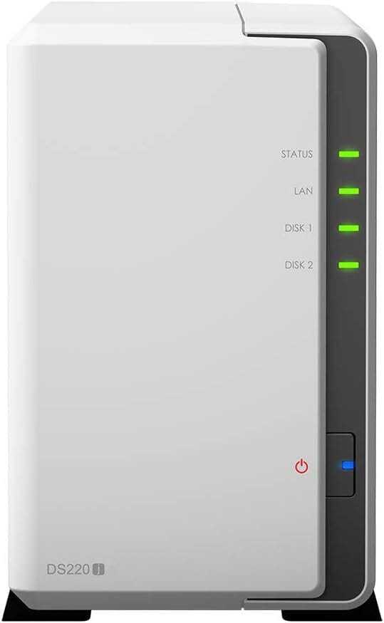 Serveur NAS 2 Baies Synology DiskStation DS220J — image 1