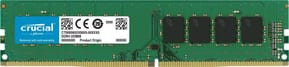 Barrette mémoire Crucial U-DIMM 8GB DDR4 3200 MHz - PC bureau (CT8G4DFRA32A)