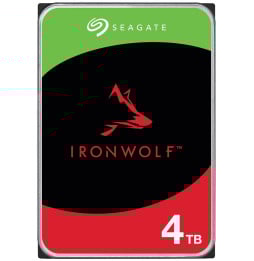 Disque dur interne 3.5" Seagate IronWolf 4 To pour NAS (ST4000VN006)