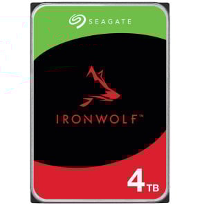 Disque dur interne 3.5" Seagate IronWolf 4 To pour NAS (ST4000VN006)