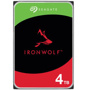 Disque dur interne 3.5" Seagate IronWolf 4 To pour NAS (ST4000VN006)