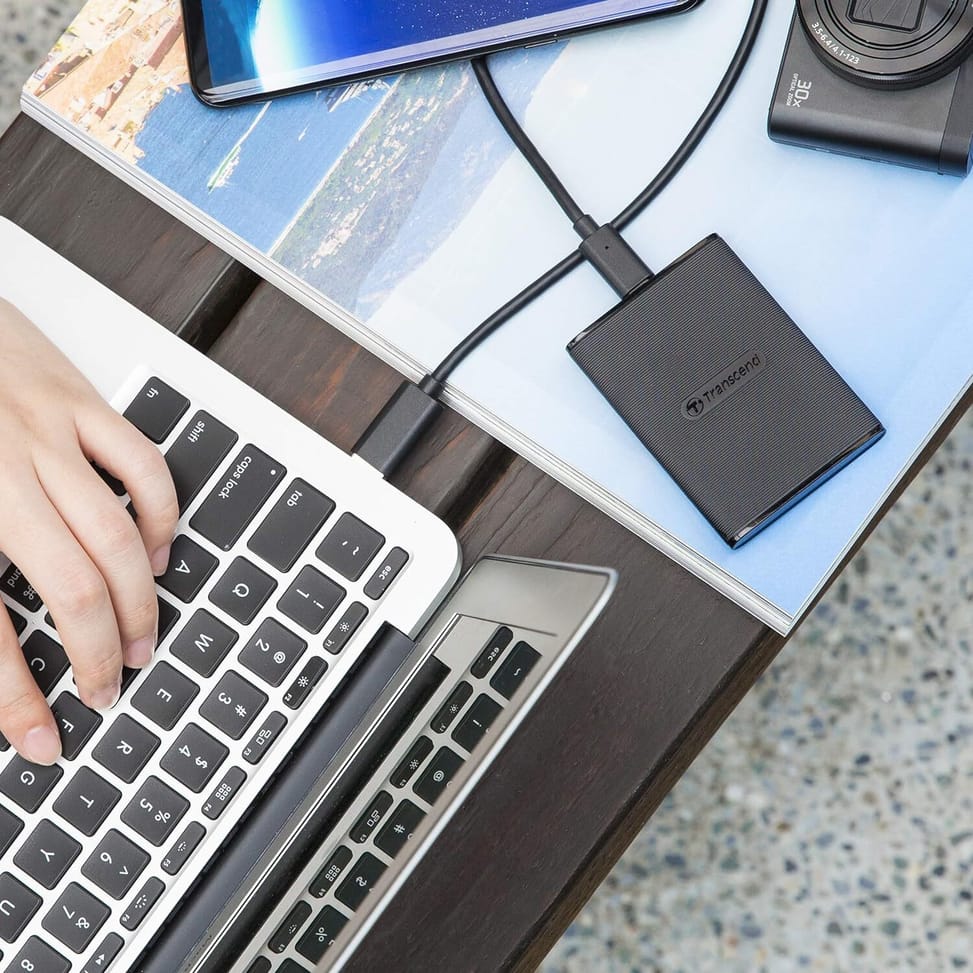 Disque dur portable SSD Transcend ESD270C 500 Go (TS500GESD270C) — image 5