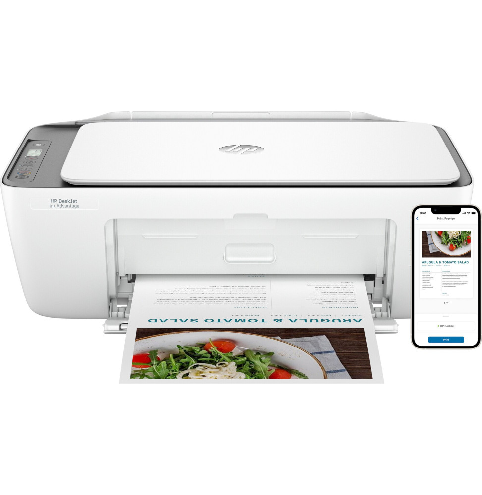 Imprimante, scanner et copieur couleur WiFi HP Deskjet Plus Ink