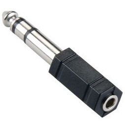 Bandridge Headphone Audio Adapter (6.3mm male (stereo) - 3.5mm female (stereo))