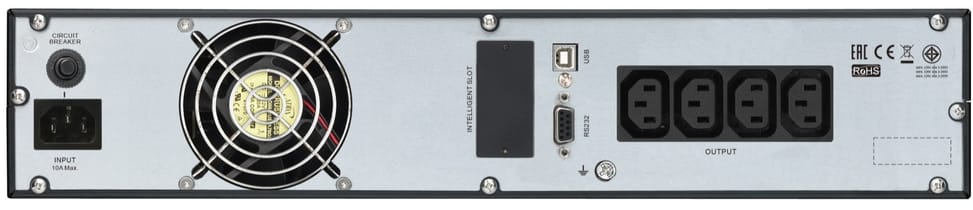 APC Easy UPS Smart SRV Online UPS, rack-mount, 1600 W / 2000 VA (SRV2KRI) — image 3