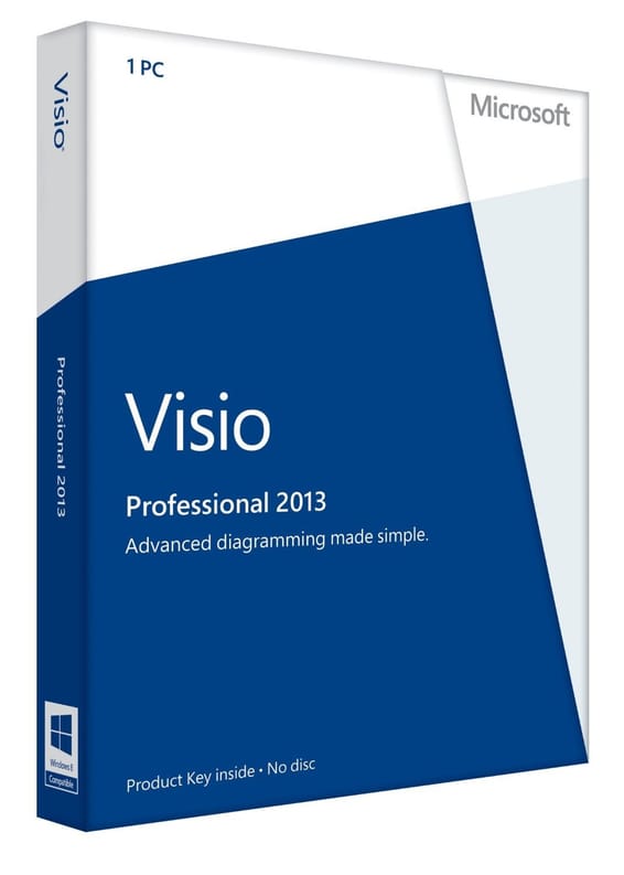 Microsoft Visio Professional 2013 32-bit/x64 Français