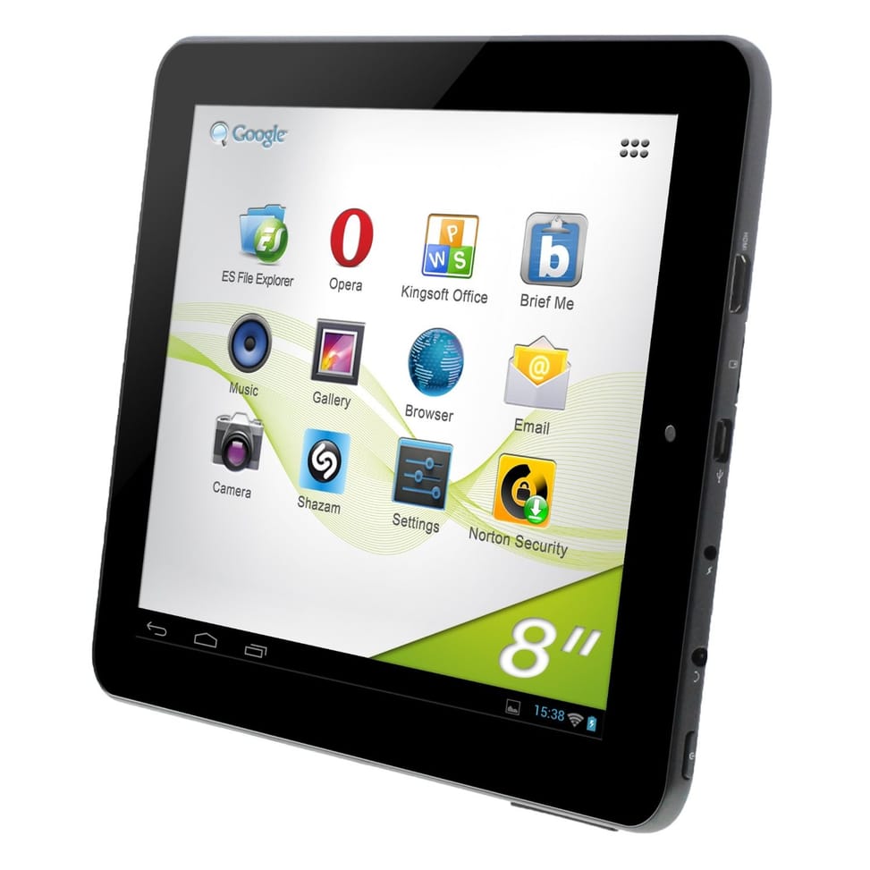 Tablette Memup SLIDEPAD NGT 808DC 8" capacitif - 8 GB — image 1