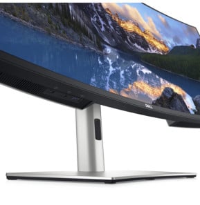 DELL UltraSharp U3824DW LED display 95,2 cm (37.5") 3840 x 1600 pixels Wide Quad HD+ LCD Noir, Argent (DELL-U3824DW)