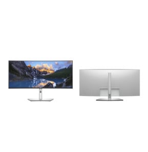 DELL UltraSharp U3824DW LED display 95,2 cm (37.5") 3840 x 1600 pixels Wide Quad HD+ LCD Noir, Argent (DELL-U3824DW)