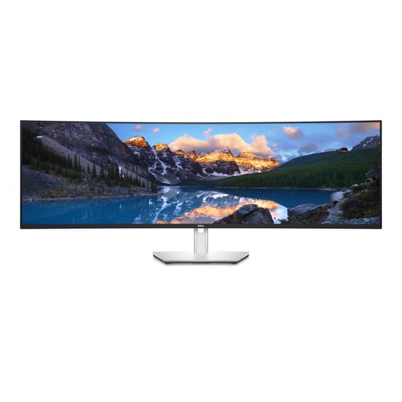 DELL UltraSharp U4924DW LED display 124,5 cm (49") 5120 x 1440 pixels 5K Ultra HD LCD Noir, Argent (DELL-U4924DW)