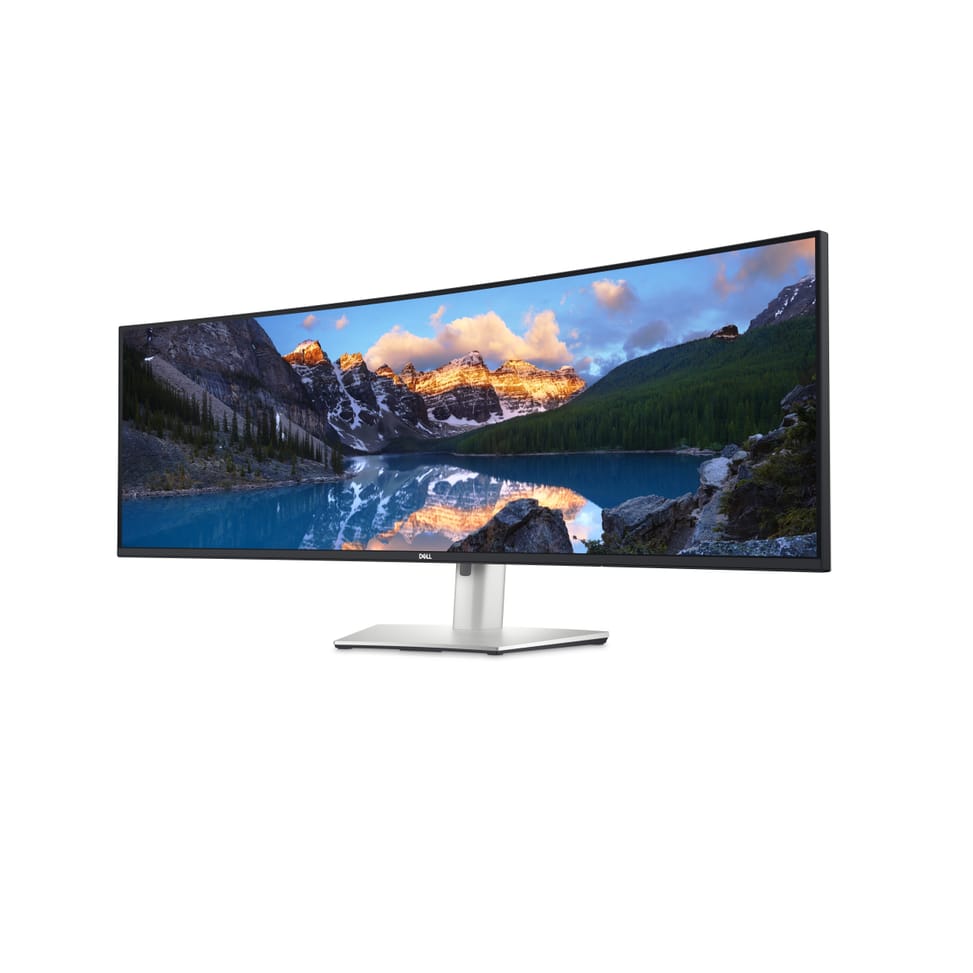 DELL UltraSharp U4924DW LED display 124,5 cm (49") 5120 x 1440 pixels 5K Ultra HD LCD Noir, Argent (DELL-U4924DW) — image 4