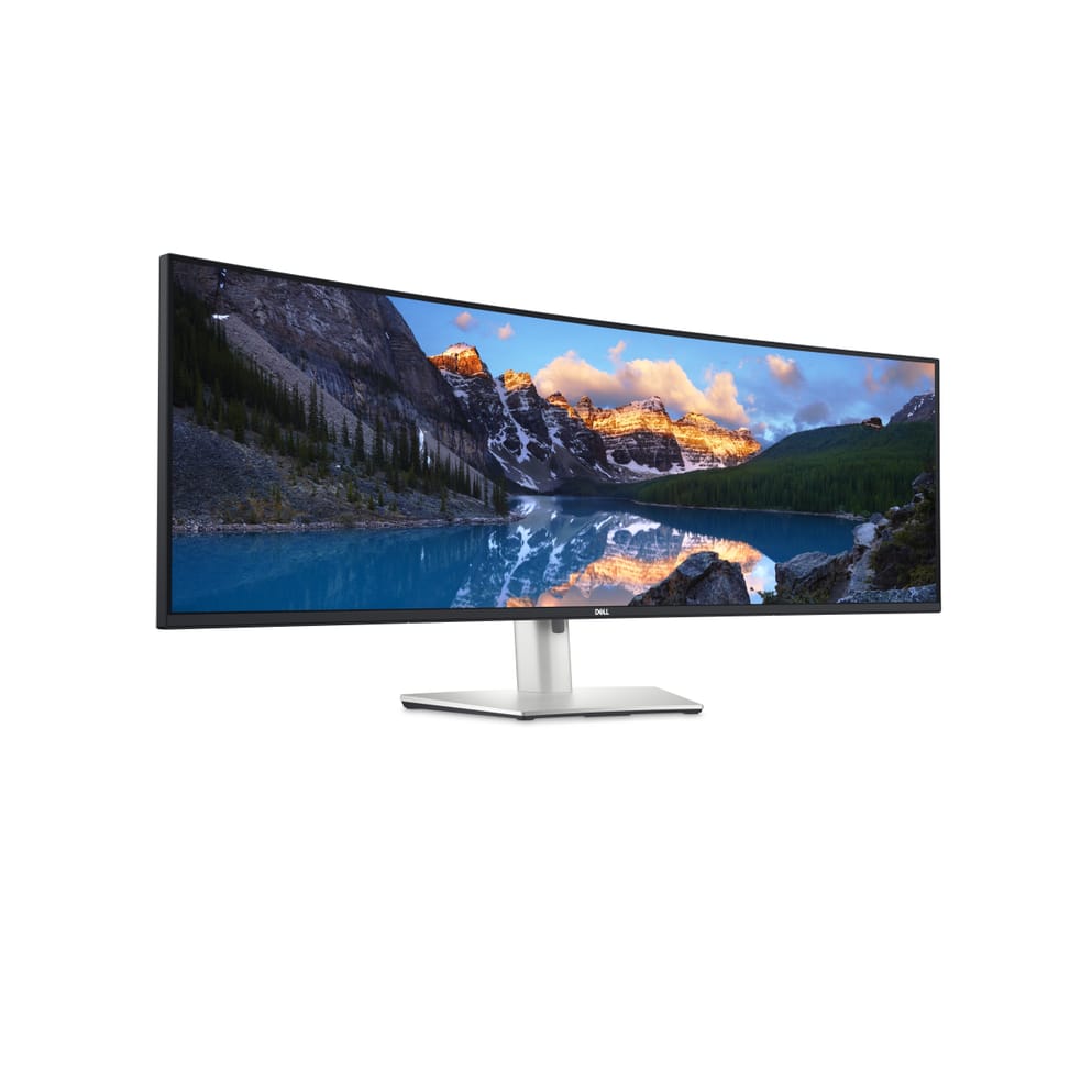 DELL UltraSharp U4924DW LED display 124,5 cm (49") 5120 x 1440 pixels 5K Ultra HD LCD Noir, Argent (DELL-U4924DW) — image 5