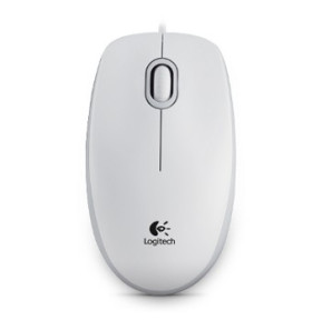 Souris filaire Logitech Mouse M100 Blanc - USB