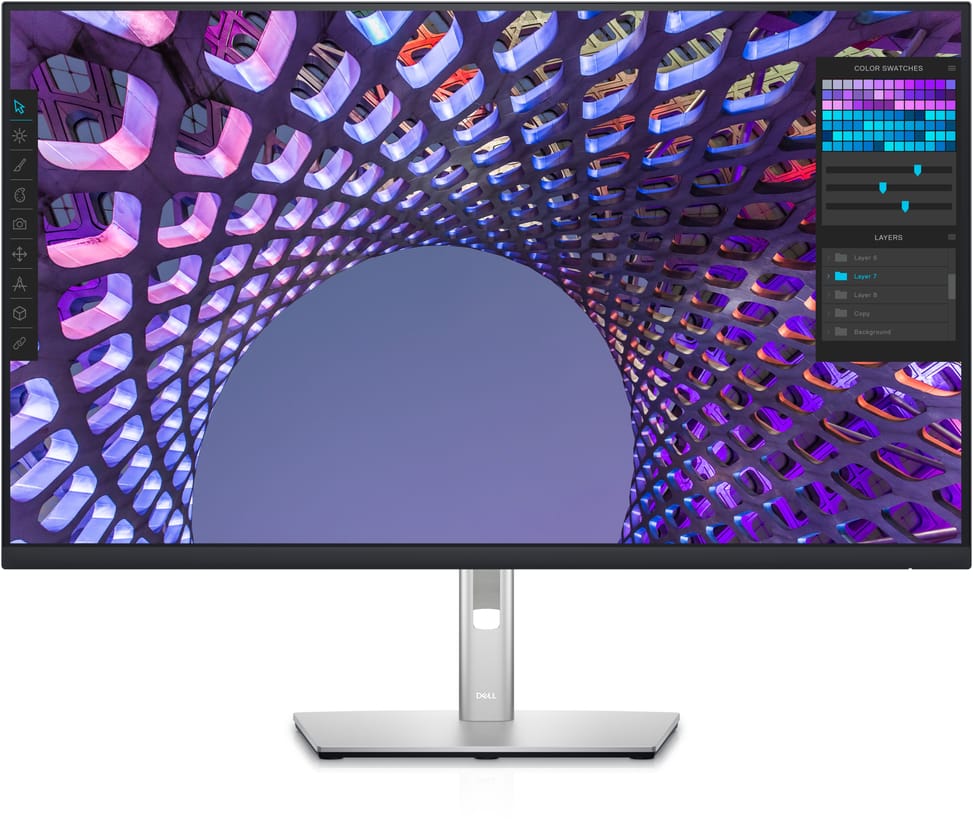 DELL P Series P3223QE écran plat de PC 80 cm (31.5") 3840 x 2160 pixels 4K Ultra HD LCD Noir (DELL-P3223QE) — image 1