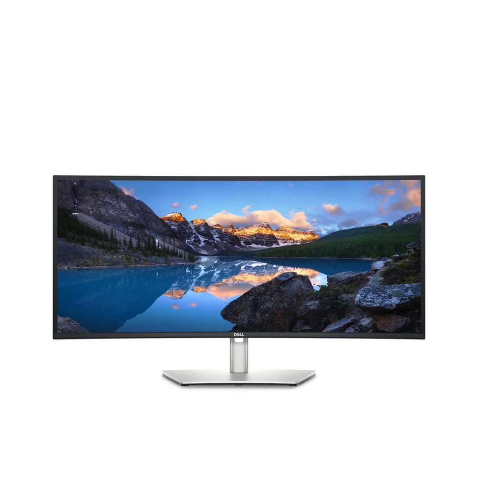DELL UltraSharp U3423WE LED display 86,7 cm (34.1") 3440 x 1440 pixels UltraWide Quad HD LCD Argent (DELL-U3423WE) — image 1