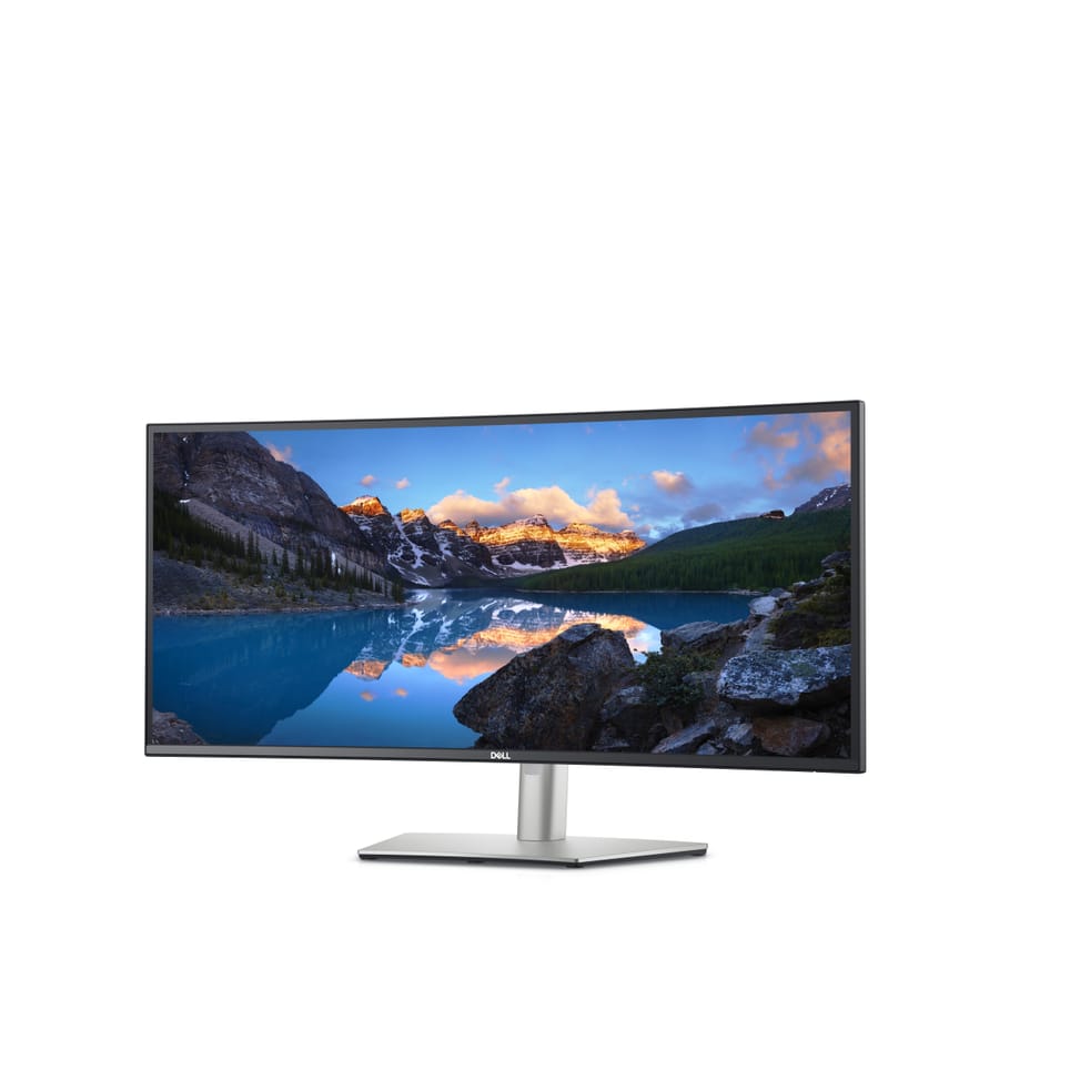 DELL UltraSharp U3423WE LED display 86,7 cm (34.1") 3440 x 1440 pixels UltraWide Quad HD LCD Argent (DELL-U3423WE) — image 2