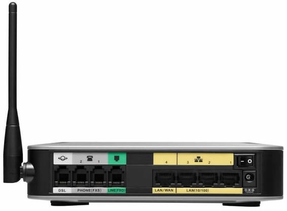 Cisco sans fil SRP527W, ADSL2+ Annex A, 802.11n ETSI, 128DR/64FL 2FXS