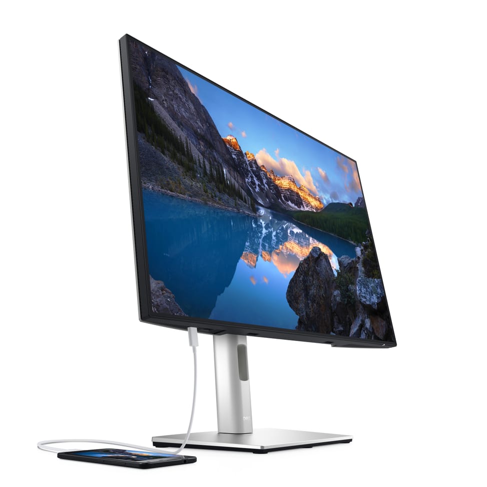 DELL UltraSharp U2421E LED display 61,2 cm (24.1") 1920 x 1200 pixels WUXGA LCD Argent (DELL-U2421E) — image 4