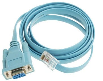 Câble série Cisco (1 x RJ-45 mâle - 1 x D-Sub (DB-9) 9 broche femelle) - 1.8 mètre