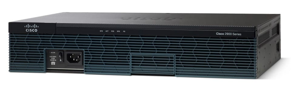 Routeur Cisco 2911 Security Bundle w/SEC license PAK, 512MB DRAM — image 1