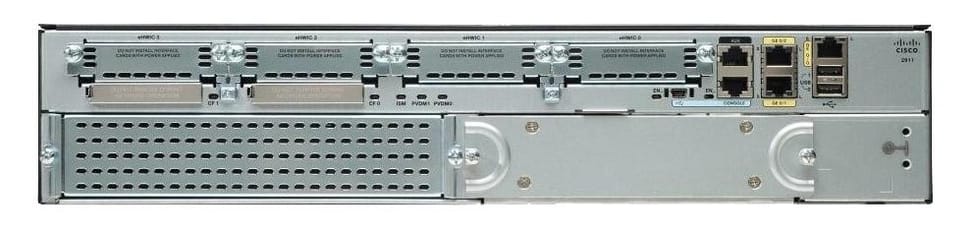 Routeur Cisco 2911 Security Bundle w/SEC license PAK, 512MB DRAM — image 2