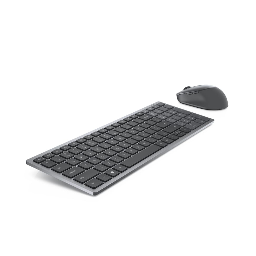 DELL Clavier et souris sans fil multipériphérique - KM7120W - français (AZERTY) (KM7120W-GY-FR) — image 5