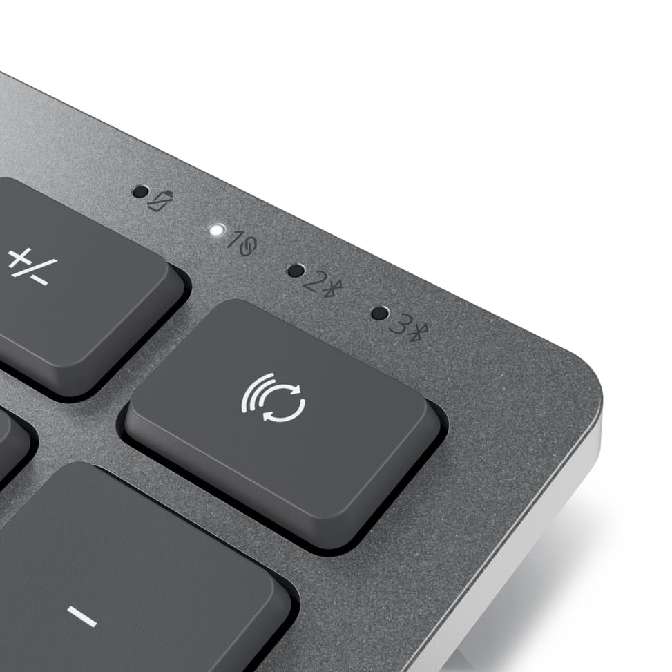 DELL Clavier et souris sans fil multipériphérique - KM7120W - français (AZERTY) (KM7120W-GY-FR) — image 7