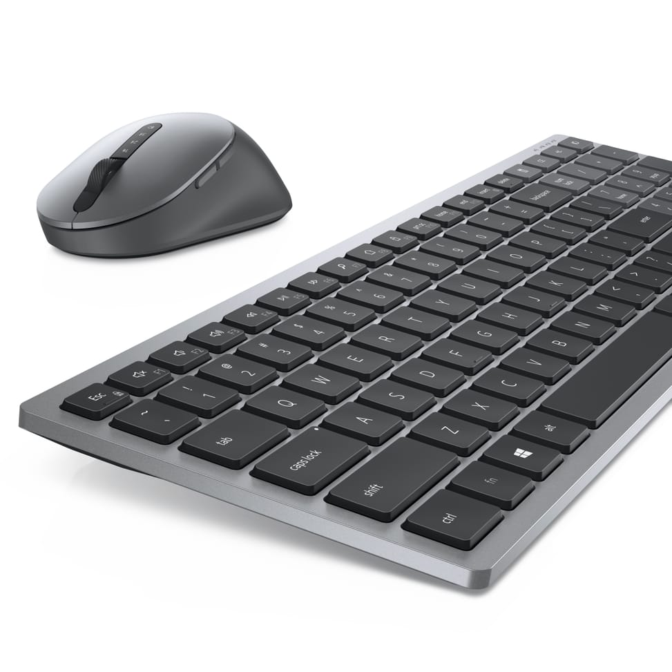 DELL Clavier et souris sans fil multipériphérique - KM7120W - français (AZERTY) (KM7120W-GY-FR) — image 9