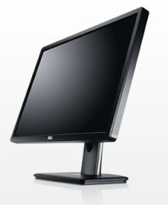 Écran large Dell Professional P2412H LED 61 cm (24 pouces) Noir (P2412H) — image 7