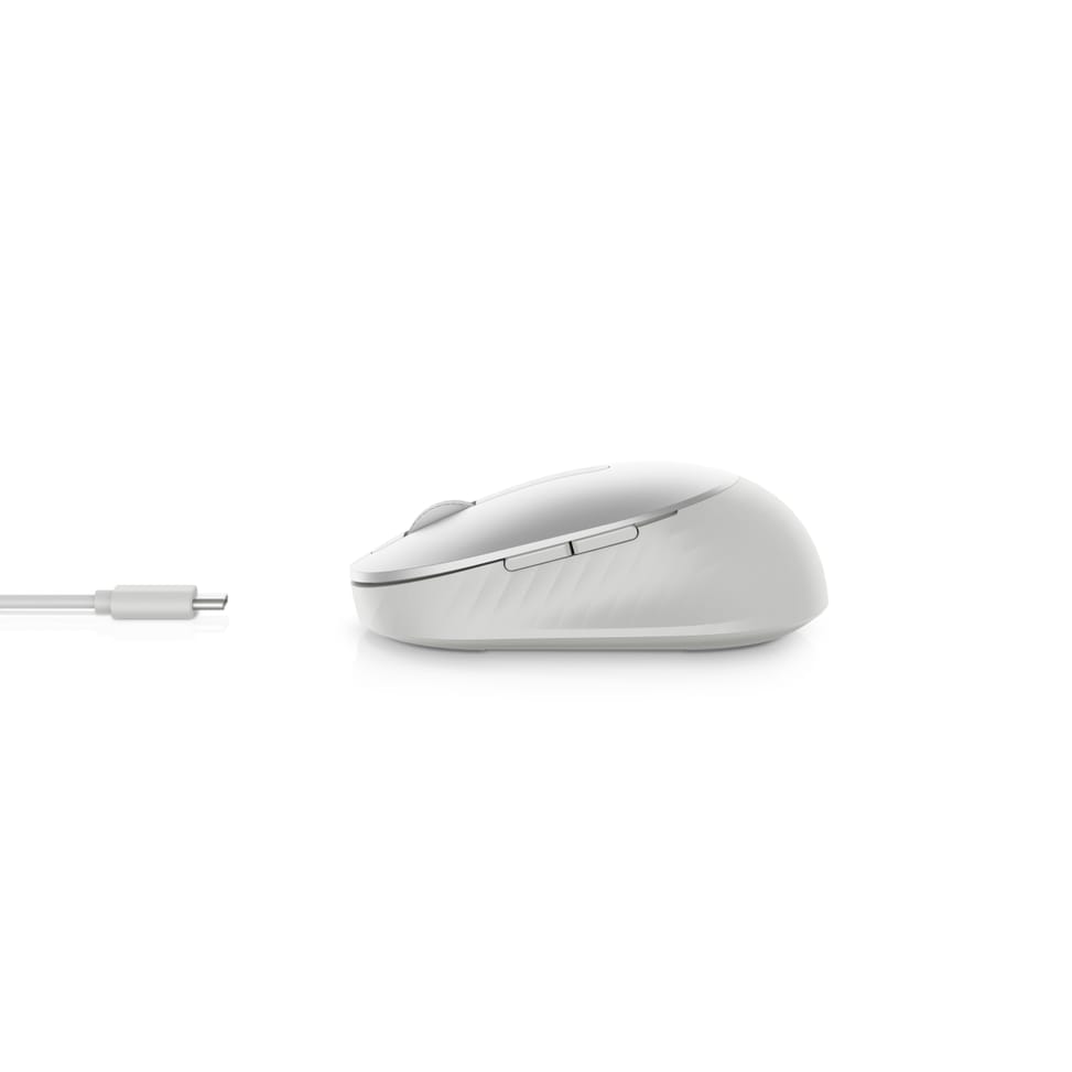 DELL Souris sans fil rechargeable Premier - MS7421W 2.4GHz/Bluetooth, 1600 DPI, Optical LED, 80 g, USB-C (MS7421W-SLV-EU) — image 7
