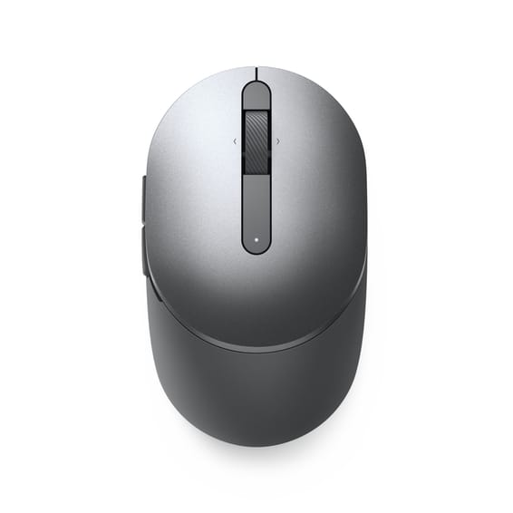 DELL Souris sans fil Mobile Pro - MS5120W - Titan Gray 2.4 GHz, Bluetooth 5.0, 1600 dpi, 102 g - Souris (MS5120W-GY)